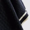 The edit textured zip polo shirt The edit textured zip polo shirt