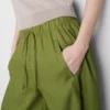 The edit wide-leg linen pants