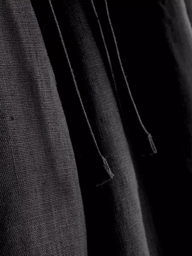 The edit wide-leg linen pants The edit wide-leg linen pants