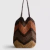 The edit woven shopper bag The edit woven shopper bag