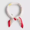 The primark scene | 55 x 55 embroidered scarf The primark scene | 55 x 55 embroidered scarf