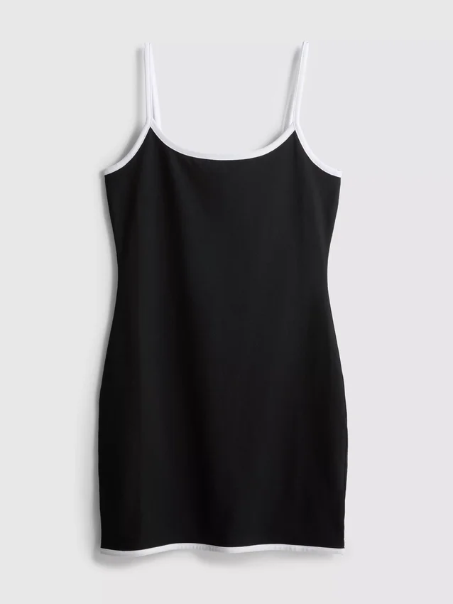 The primark scene | contrast trim strappy mini dress The primark scene | contrast trim strappy mini dress
