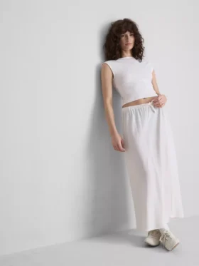 The primark scene | cotton-blend midi skirt