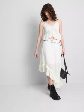 The primark scene | cotton broderie v-neck strappy top