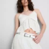 The primark scene | cotton broderie v-neck strappy top