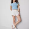 The primark scene | cotton denim micro shorts The primark scene | cotton denim micro shorts