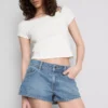 The primark scene | cotton denim micro shorts The primark scene | cotton denim micro shorts