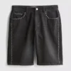 The primark scene | cotton denim studded jorts The primark scene | cotton denim studded jorts