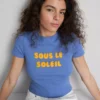 The primark scene | cotton embossed baby tee The primark scene | cotton embossed baby tee