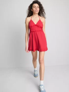 The primark scene | crinkle ruffle mini dress The primark scene | crinkle ruffle mini dress
