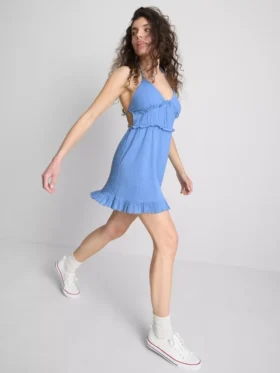 The primark scene | crinkle ruffle mini dress The primark scene | crinkle ruffle mini dress
