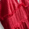 The primark scene | crinkle ruffle mini dress The primark scene | crinkle ruffle mini dress