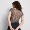 The primark scene | cropped off-shoulder sheer top The primark scene | cropped off-shoulder sheer top