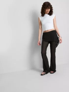 The primark scene | mesh skirt overlay pants