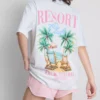The primark scene | oversized cotton resort tee The primark scene | oversized cotton resort tee