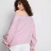 The primark scene | slogan off-shoulder sweatshirt The primark scene | slogan off-shoulder sweatshirt