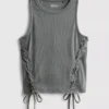 The primark scene | tie-detail baby tee The primark scene | tie-detail baby tee