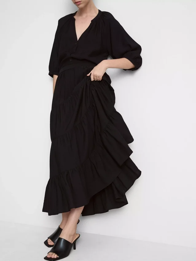 Tiered maxi skirt Tiered maxi skirt