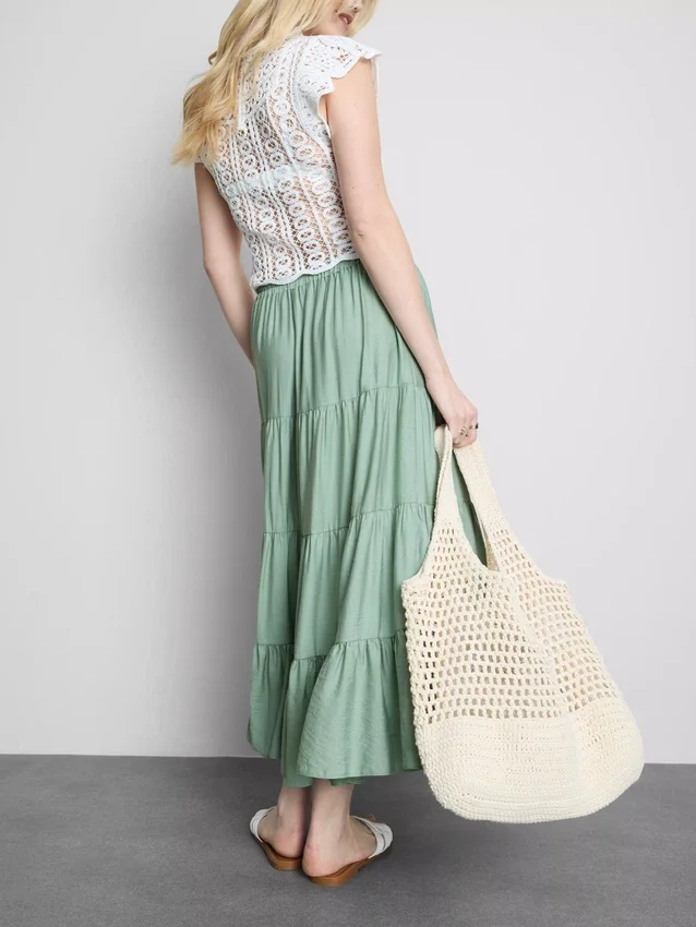 Tiered maxi skirt Tiered maxi skirt