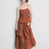Tiered ruffle midi dress Tiered ruffle midi dress