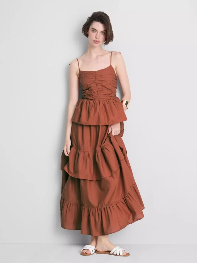 Tiered ruffle midi dress Tiered ruffle midi dress