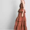 Tiered ruffle midi dress Tiered ruffle midi dress