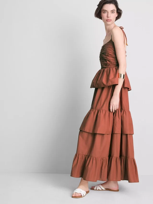 Tiered ruffle midi dress Tiered ruffle midi dress