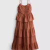 Tiered ruffle midi dress Tiered ruffle midi dress