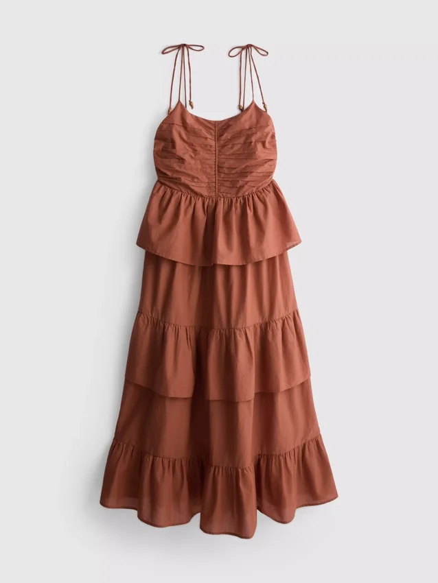 Tiered ruffle midi dress Tiered ruffle midi dress