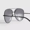 Tinted aviator sunglasses