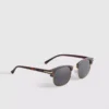 Tinted clubmaster sunglasses