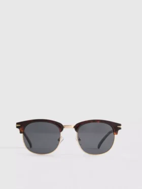 Tinted clubmaster sunglasses