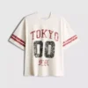 Tokyo short sleeve distressed graphic t-shirt Tokyo short sleeve distressed graphic t-shirt