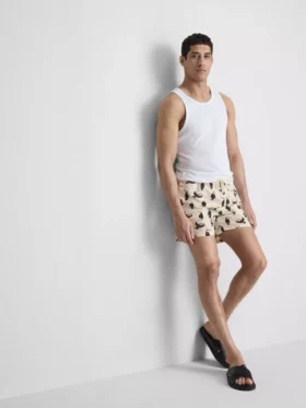 Toucan swim shorts with drawstring waistband Toucan swim shorts with drawstring waistband