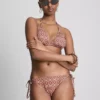 Triangle tie side bikini set Triangle tie side bikini set