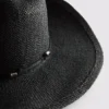 Trimmed straw cowboy hat Trimmed straw cowboy hat