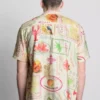 Tropical postcard short-sleeve button-down shirt Tropical postcard short-sleeve button-down shirt