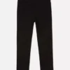 Twill straight leg pants