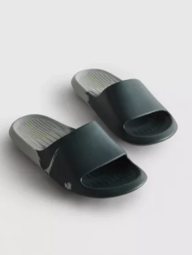 Two-tone slider sandals Two-tone slider sandals