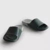 Two-tone slider sandals