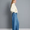 Ultimate cotton denim barrel-leg jeans Ultimate cotton denim barrel-leg jeans