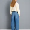 Ultimate cotton denim barrel-leg jeans Ultimate cotton denim barrel-leg jeans