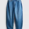 Ultimate cotton denim barrel-leg jeans Ultimate cotton denim barrel-leg jeans