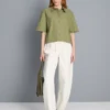 Ultimate cotton short-sleeve boxy shirt