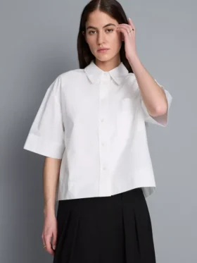 Ultimate cotton short-sleeve boxy shirt Ultimate cotton short-sleeve boxy shirt