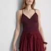 V-neck babydoll cami top V-neck babydoll cami top