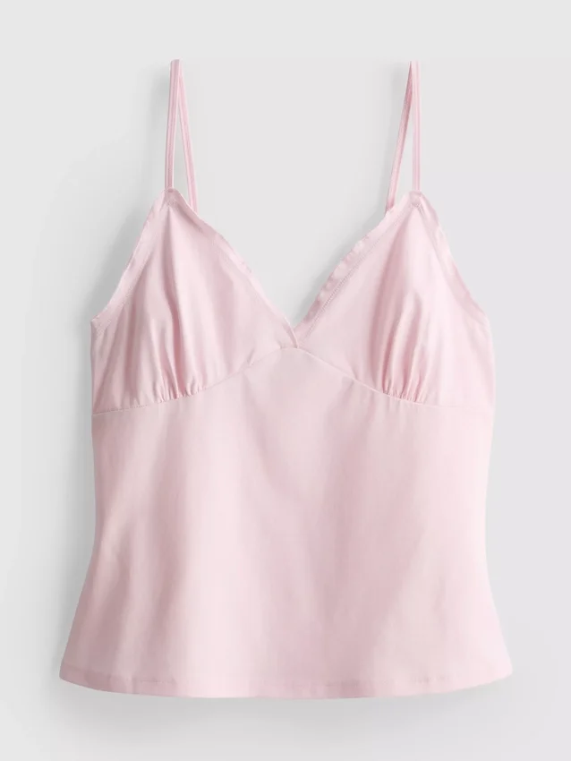V-neck babydoll cami top V-neck babydoll cami top