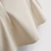 V-neck peplum sleeveless top V-neck peplum sleeveless top