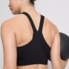 V-neck smooth support active crop top V-neck smooth support active crop top