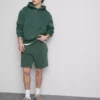Washed elasticated shorts Washed elasticated shorts